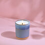 Handmade Rose Ceramic Soy Candle, thumbnail 3 of 5