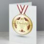 Personalised Number One Medal Card, thumbnail 5 of 7