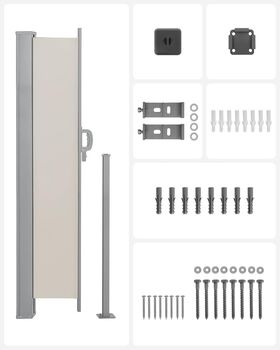 Extendable Privacy Screen For Patio Or Garden, 6 of 8