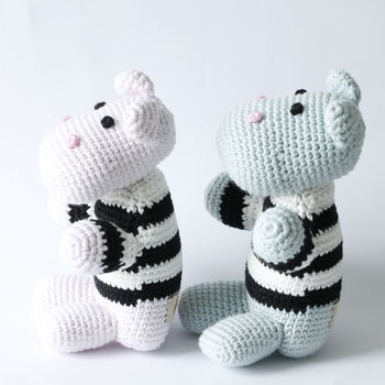 Hand Crochet Little Hippo, 7 of 7