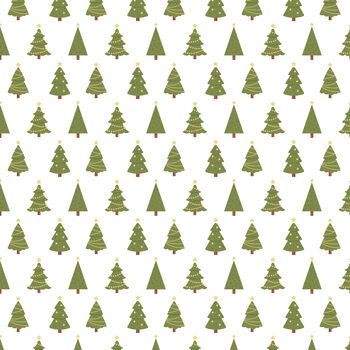 Luxury Quality Christmas Tree's Gift Wrapping Paper, Superior Thickness, 8 of 10