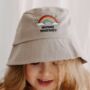 Bucket Hat Baby Kids Cotton Toddler Unisex, thumbnail 2 of 5