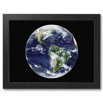 Earth From Space Lap Tray With Beanbag Cushion, 4 of 7