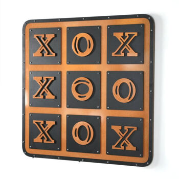 Giant Tic Tac Toe Metal Wall Game, 2 of 8