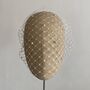 White Pearl Bridal Veil 'Chloe', thumbnail 4 of 9
