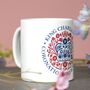 King Charles 3rd Coronation Official Logo Mug, thumbnail 1 of 3