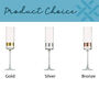 Personalised Botanical Champagne / Prosecco Flute, thumbnail 4 of 6