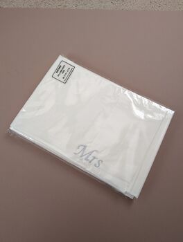 Personalised Premium Cotton 200 Tc Oxford Pillowcase, 9 of 10