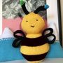 Bee Happy Cushion Knitting Pattern, thumbnail 1 of 1