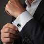 Architectural Photo Cufflinks Stylish Monochrome Gift For Him, thumbnail 6 of 6