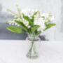 Lily Of The Valley And Hyacinth Bouquet Artificial, thumbnail 1 of 3