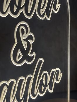 Personalised LED Light For Home, 4 of 6
