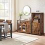 Storage Cabinet Sideboard Buffet Table With Three Doors, thumbnail 6 of 6