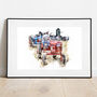 Tractor Personalised Print, thumbnail 4 of 12