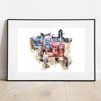 Tractor Personalised Print, 4 of 12
