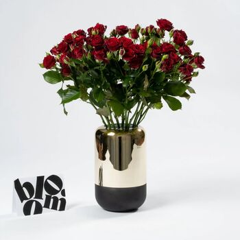 Merlot Red Spray Rose Bouquet, 2 of 3