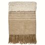 Tribal Off White Throw, thumbnail 2 of 3