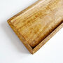 Rectangle Mango Wood Accessory Tray, thumbnail 3 of 6