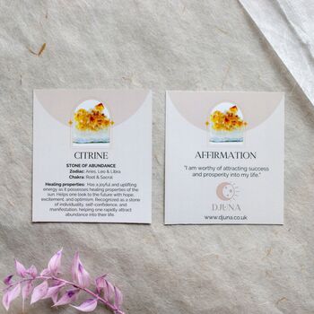 Citrine Bracelet With 6mm Natural Gemstone Beads For Confidence, Energy And Prosperity, 3 of 5