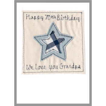Personalised Star Father's Day Card For Dad / Grandad, 11 of 12