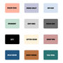 Personalised Metal Colourful Message Wallet Card, thumbnail 5 of 8