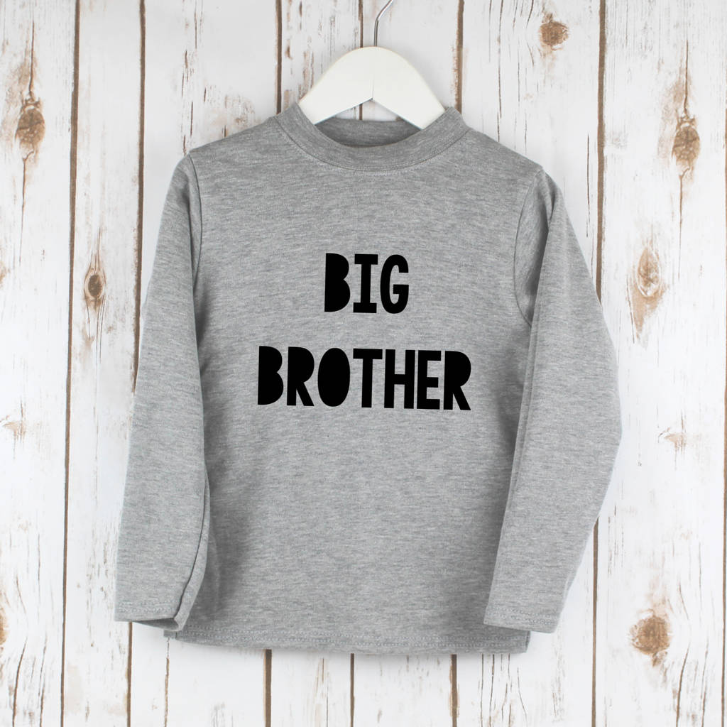 t shirt big brother little brother