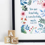 'You Are Fearfully And Wonderfully Made' Print, thumbnail 6 of 6