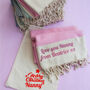 Personalised Soft Cotton Throw, Anniversary Gifts, thumbnail 9 of 12