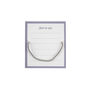 Coastal Living 'Seashells Are Love Letters..' Wish Bracelet, thumbnail 4 of 4