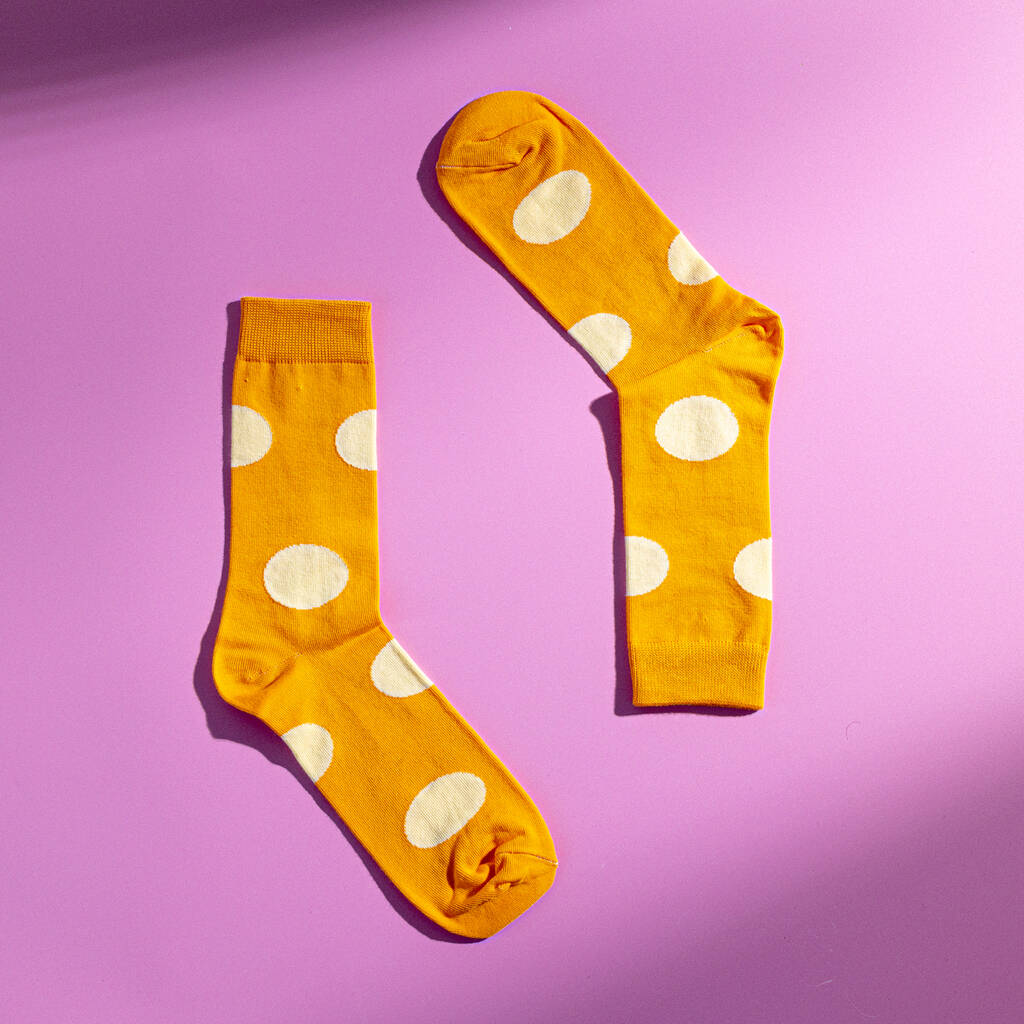 Colourful Polka Dot Sock Gift Set For Men By Persona ...