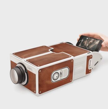 Personalised Movie Night Smartphone Projector, 2 of 3