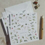 Eucalyptus And Gypsophila Thank You Cards, thumbnail 6 of 8