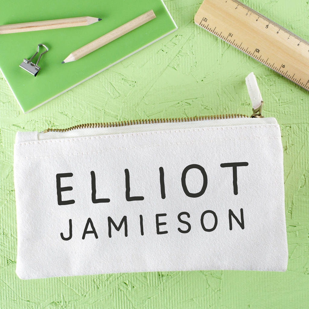 Personalised Name Pencil Case, 1 of 2
