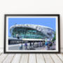 White Hart Lane, Tottenham Spurs Football Club Illustration Art Print, thumbnail 1 of 2