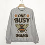 One Busy Mama Women's Slogan Sweatshirt, thumbnail 2 of 2