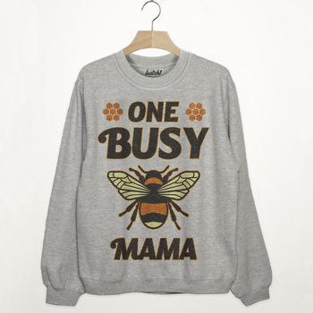 One Busy Mama Women's Slogan Sweatshirt, 2 of 2