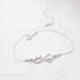 Cat Mum Gifts, Sterling Silver Cat Bracelet, thumbnail 5 of 7
