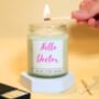 Hello Doctor Candle For New Graduate Doctor Gift, thumbnail 1 of 5