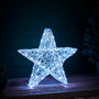 Twinkly Smart LED Outdoor Acrylic Medium Christmas Star, thumbnail 6 of 12
