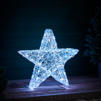 Twinkly Smart LED Outdoor Acrylic Medium Christmas Star, 6 of 12