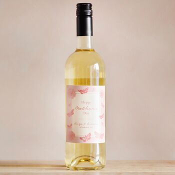 Personalised Bees And Butterflies Wine, 2 of 2