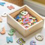 Wooden Alphabet Magnetic Letters, thumbnail 2 of 2