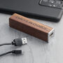 Personalised Wooden Powerbank, thumbnail 3 of 11