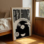 Vinyl Record Print | Fresh Grooves | Music Inspired Wall Art | Retro Mid Century Poster, thumbnail 7 of 11