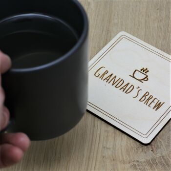 Personalised Wooden Coaster, 4 of 6