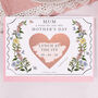 Personalised Mother's Day Floral Gift Scratch Voucher, thumbnail 2 of 4