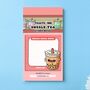 Bubble Tea Sticky Notes | Cute Stationery, thumbnail 5 of 5