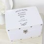 Personalised White Sewing Box, thumbnail 1 of 2