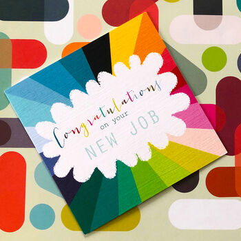 New Job Congratulations Card, 3 of 5