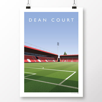 Bournemouth Dean Court Poster, 2 of 7
